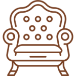 مبل سلطنتی و استیل